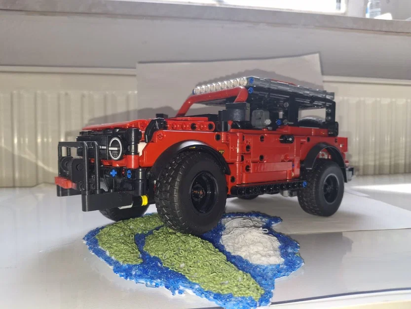 Ford Bronco LEGO – Cản trước và phụ kiện trang trí - Image 1