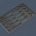 Khay in 3D Gridfinity đựng bộ tuốc nơ vít chính xác Parkside - Thumbnail 2