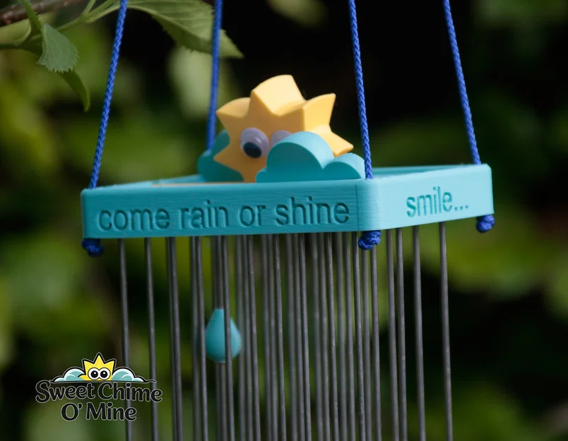 Sweet Chime O' Mine: Khung wind chime gắn căm xe đạp hoặc dây tùy biến - Image 3