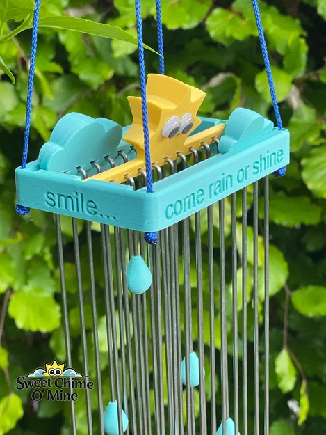 Sweet Chime O' Mine: Khung wind chime gắn căm xe đạp hoặc dây tùy biến - Image 5