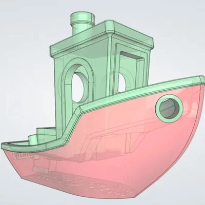 Mô hình thuyền 3D Benchy chất lượng cao - Chuẩn kiểm tra máy in
