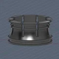 Kẹp cố định cảm biến lùi (PDC Sensor Clip) cho xe BMW E34 - Thumbnail 1