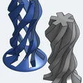 Đồ chơi giải trí 3D xoắn ốc Satisfying Impossible Pass-through Fidgets - Thumbnail 2