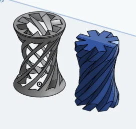 Đồ chơi giải trí 3D xoắn ốc Satisfying Impossible Pass-through Fidgets - Image 3