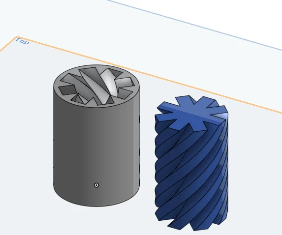 Đồ chơi giải trí 3D xoắn ốc Satisfying Impossible Pass-through Fidgets - Image 4