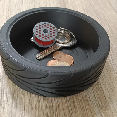 Khay Đựng Đồ Đa Năng Hình Lốp Xe (Valet Tray) Độc Đáo