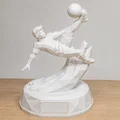 Lowpoly Football Soccer Bicyclekick – Tượng bóng đá cú bicycle kick - Thumbnail 1