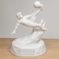 Lowpoly Football Soccer Bicyclekick – Tượng bóng đá cú bicycle kick - Thumbnail 2