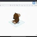 Mô hình gấu bông Teddy đáng yêu trang trí bàn làm việc - Thumbnail 2