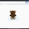 Mô hình gấu bông Teddy đáng yêu trang trí bàn làm việc - Thumbnail 3