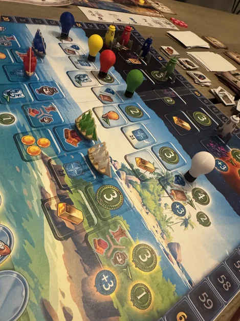 Mô hình tàu chiến in 3D dành cho board game Timespan độc đáo - Image 1