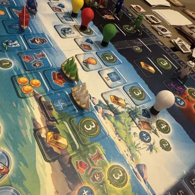 Mô hình tàu chiến in 3D dành cho board game Timespan độc đáo