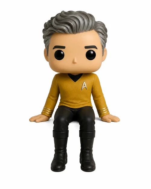 Captain Pike monitor buddy cho màn hình – Star Trek: Strange New Worlds - Image 1
