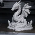Tượng Rồng Pha Lê Cỡ Lớn (Crystal Dragon big statue) - Thumbnail 1