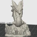 Tượng Rồng Pha Lê Cỡ Lớn (Crystal Dragon big statue) - Thumbnail 2