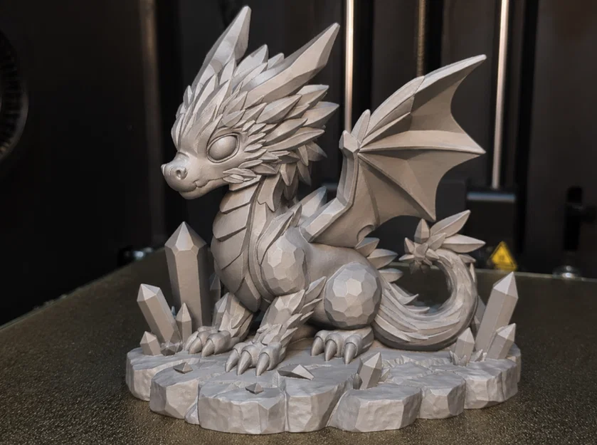 Rồng Pha Lê Cute (Crystal Dragon Cute) - Image 1