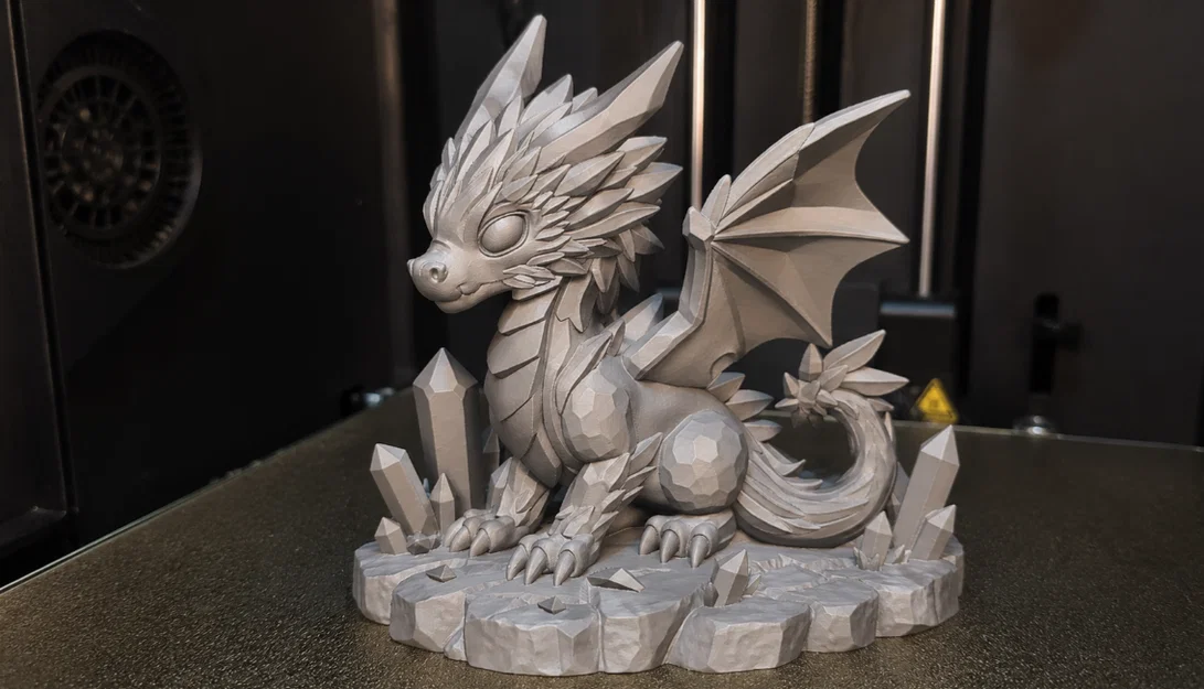Rồng Pha Lê Cute (Crystal Dragon Cute) - Image 2