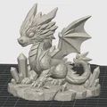 Rồng Pha Lê Cute (Crystal Dragon Cute) - Thumbnail 3