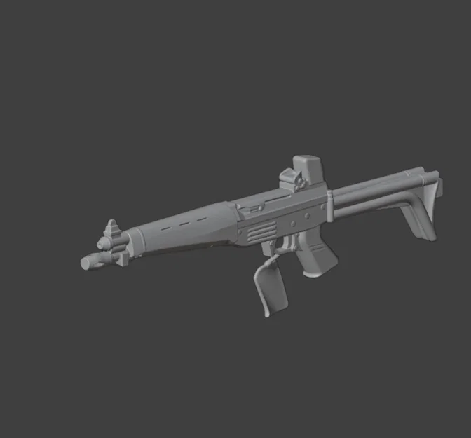 Sig Sg 543 – Mẫu 3D Model Chi Tiết Cao (Tỉ lệ 1:1) - Image 3