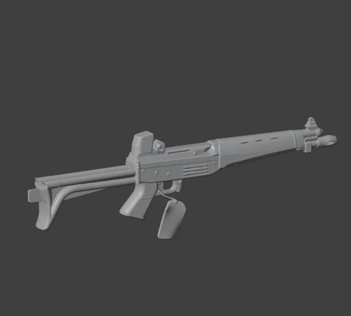 Sig Sg 543 – Mẫu 3D Model Chi Tiết Cao (Tỉ lệ 1:1) - Image 4