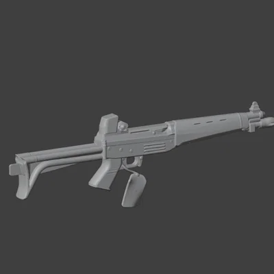 Sig Sg 543 – Mẫu 3D Model Chi Tiết Cao (Tỉ lệ 1:1)