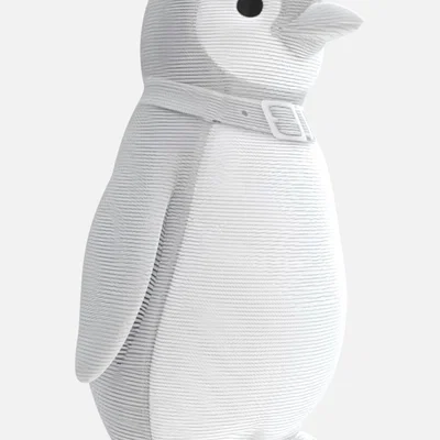 Mô hình chú chim cánh cụt Haustier Pinguin dễ thương in 3D
