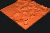 Mô hình in 3D địa hình khu vực hạ cánh Apollo 17 chi tiết - Image 1