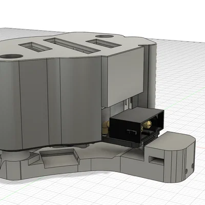Nắp đậy bảo vệ MELLOW SHT36 v3 với logo Voron cho đầu in 3D