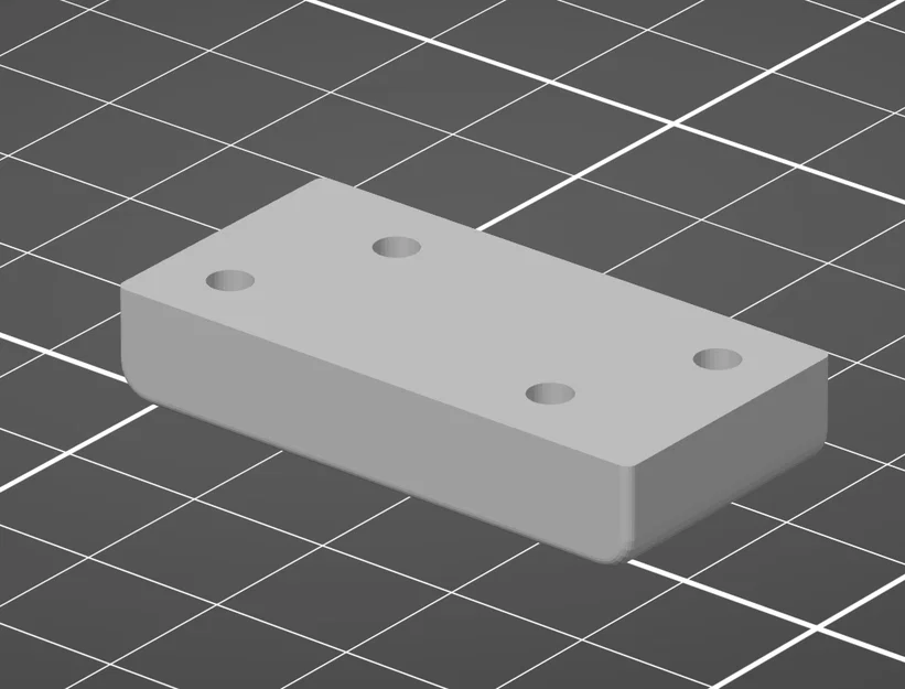 Bản lề nối bàn phẳng (Tisch Verbinder Flach) gia cố nội thất 3D - Image 3