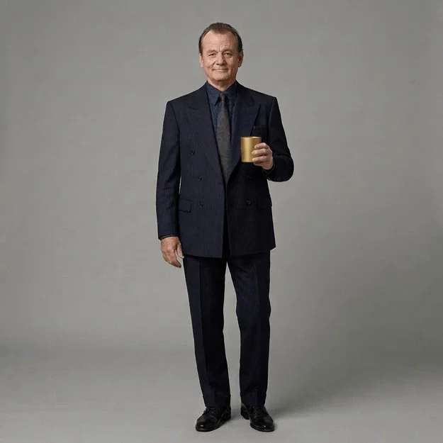 Mô hình 3D Frank Cross (Bill Murray) từ bộ phim Scrooged 1988 - Image 1
