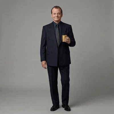 Mô hình 3D Frank Cross (Bill Murray) từ bộ phim Scrooged 1988