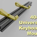 Ngàm gắn bàn phím đa năng cho thanh nhôm định hình 4040 - Thumbnail 1
