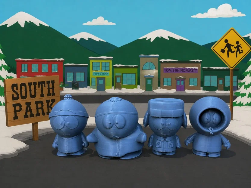 South Park - Kenny, Stan, Kyle và Eric - Image 1