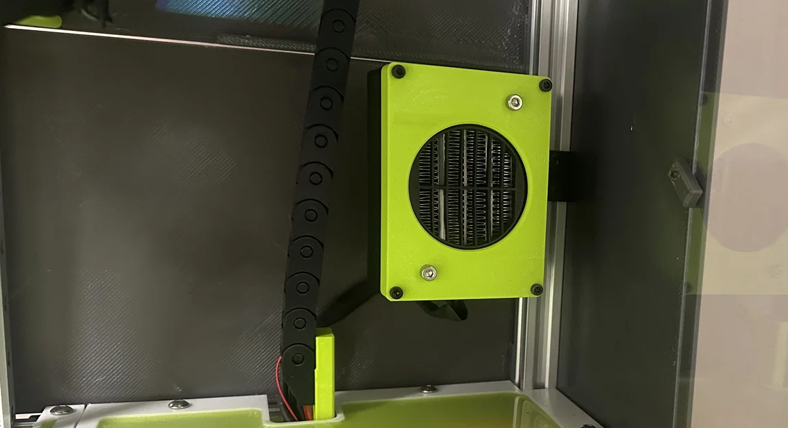 Chamber PTC heater – Vỏ enclosure cho heater buồng in - Image 1