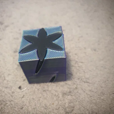 Mô hình đồ chơi Fidget Cube thiết kế hình bông hoa độc đáo