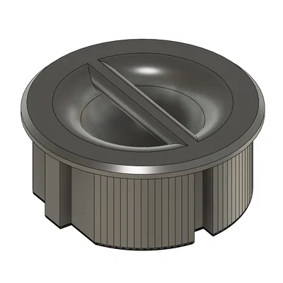 Nắp che ổ cắm điện chuẩn EU có tay cầm in 3D an toàn, dễ tháo lắp