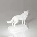 Mô hình tượng sói hú 3D nghệ thuật - Tải file STL in 3D đẹp - Thumbnail 5