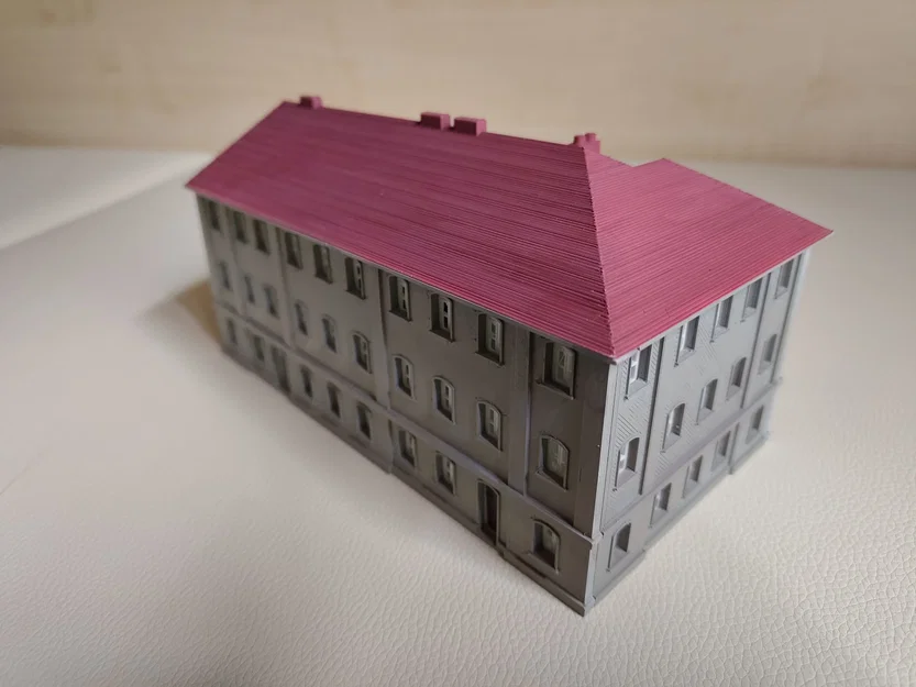 Tòa Nhà Nhà Ở N Scale Lấy Cảm Hứng Từ Vienna - Image 1