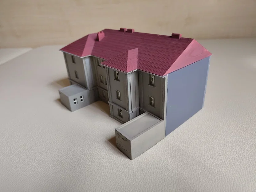 Tòa Nhà Nhà Ở N Scale Lấy Cảm Hứng Từ Vienna - Image 3
