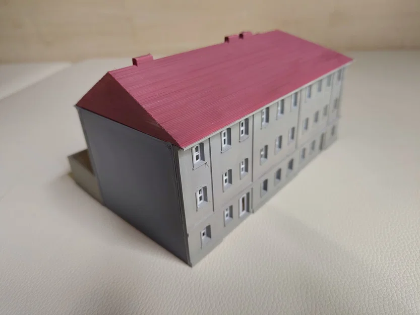 Tòa Nhà Nhà Ở N Scale Lấy Cảm Hứng Từ Vienna - Image 4