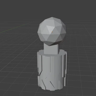 Mô hình Isosphere nút bấm đa diện in 3D độc đáo