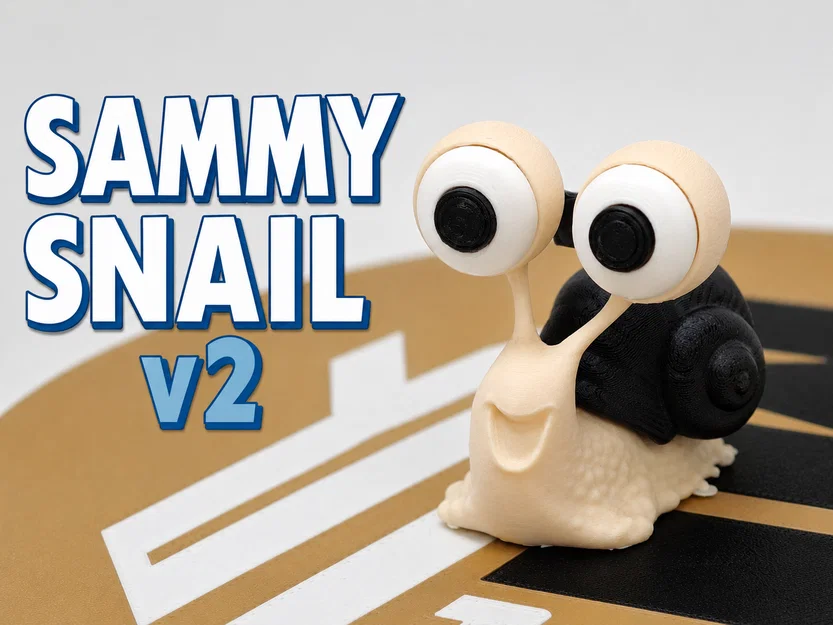 SAMMY SNAIL v2 – Ốc sên Sammy mắt to siêu dễ thương - Image 1
