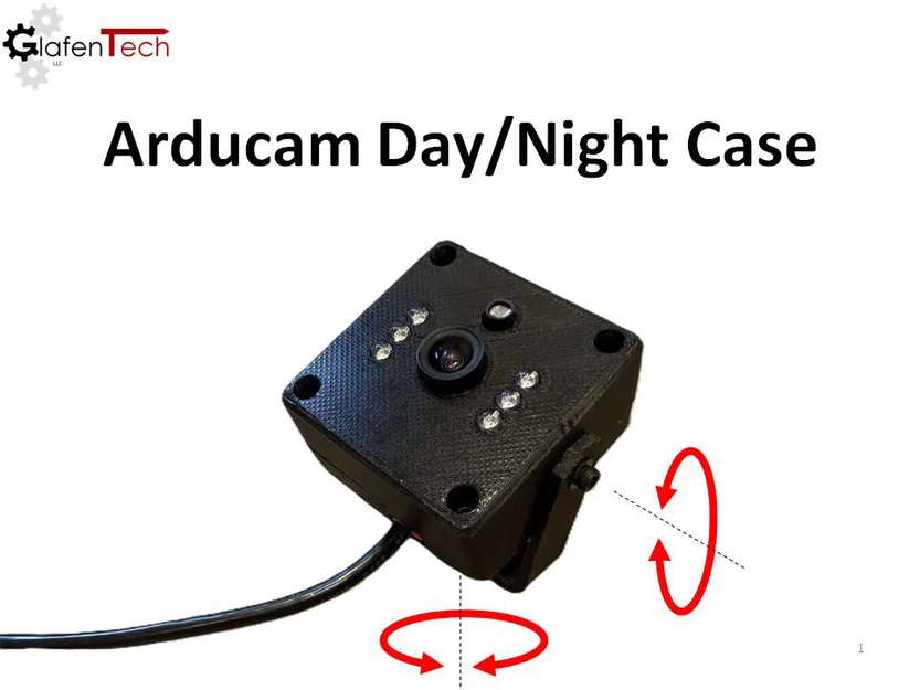 Vỏ camera Arducam Ngày/Đêm (Arducam Day/Night Camera Case) - Image 1