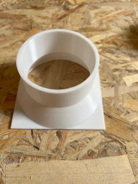 Bộ chuyển đổi quạt PC 120mm sang ống PVC 80mm in 3D - Image 1