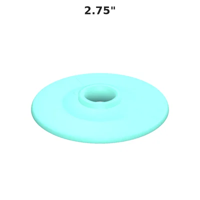 Escutcheon 0.5-in -ID (ốp che ống 2 mảnh snap-on)