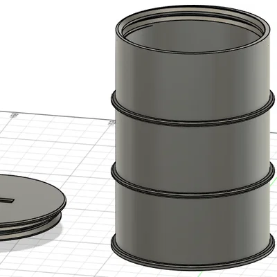 Skarbonka beczka – heo đất hình thùng (barrel piggy bank)