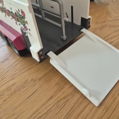 Cửa sau thay thế cho xe kéo ngựa Schleich in 3D (Horse Trailer Back Door)