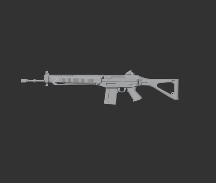 Sig Sg 550 – Mẫu súng trường tấn công 3D tỉ lệ 1:1 - Image 2