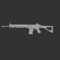 Sig Sg 550 – Mẫu súng trường tấn công 3D tỉ lệ 1:1 - Thumbnail 2