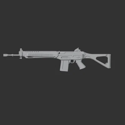 Sig Sg 550 – Mẫu súng trường tấn công 3D tỉ lệ 1:1